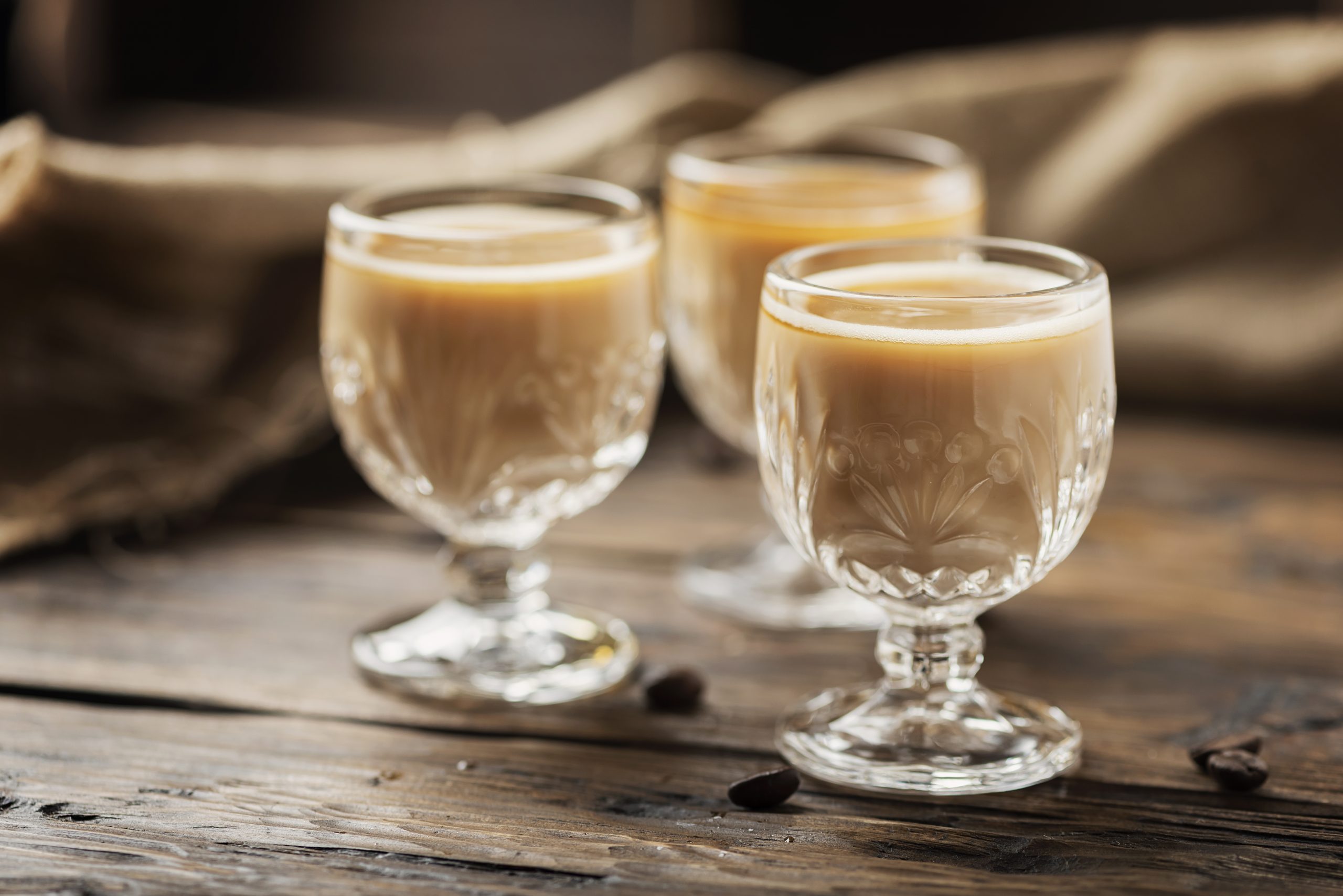 Strong coffee liqueur